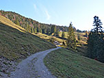 ...und wir wandern in den Pfanngraben hinein