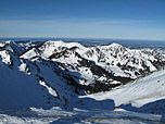 Hinten zeigen sich Jägerkamp, Benzingspitz und Aiplspitz