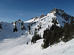 Rückblick zu Rotwandhaus und Rotwand