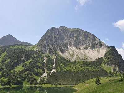 ... aber unsere Wanderung zum Rubihorn auf dem Pfad fort.
