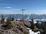Die Aussicht vom Gipfel ist sehr weitreichend