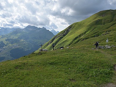 Hier halten wir uns links ...