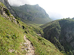 Unterwegs Richtung Meglisalp
