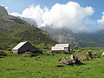 ...und die Hütten auf der Meglisalp