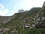 ...und nun taucht auch das Berggasthaus Rotsteinpass auf