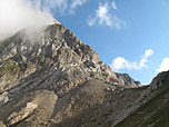 Auch der Altmann steckt in Wolken