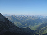 Blick zu den Churfirsten