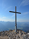 Gipfelkreuz am Säuling