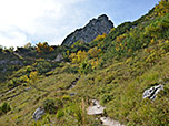 Noch versteckt sich die Toni-Lenz-Hütte