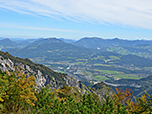 Blick zu den Salzkammergut-Bergen