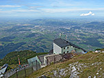 Blick zur Bergstation der Untersbergbahn
