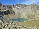 Blick zurück zum Lej da Diavolezza