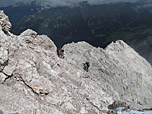 Noch ein Blick zum letzten Stück des Ostanstiegs