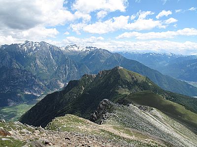 Blick zurück zum Monte Berlinghera