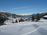 Blick nach Norden aufs Karwendel
