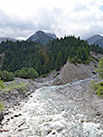 Wir überqueren den Rißbach...