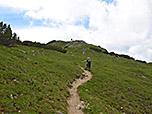 Das Satteljoch-Kreuz rückt näher