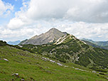 Blick zur Mondscheinspitze