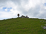...erreichen wir das Satteljoch-Kreuz