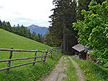 Von der Hütte...