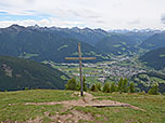 ...das Gipfelkreuz am Saun