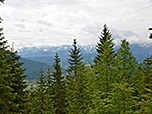 Blick zum Wettersteingebirge...