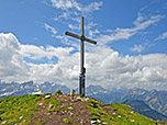 Gipfelkreuz am Schafreuter