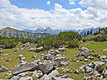 ...zur Falkengruppe und zum Karwendel-Hauptkamm