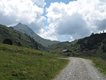 Die Hütte zeigt sich