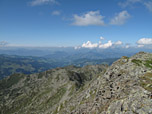 Der Wilde Kaiser steckt in Wolken