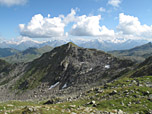 Aleitenspitze, dahinter die Zillertaler Alpen
