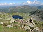 Blick zum Oberen Wildalmsee