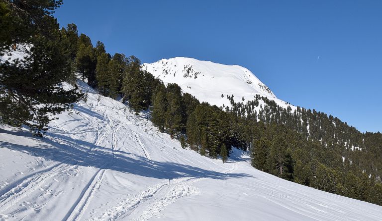 Schafzoll (2394 m), auch Schafzöllen als Skitour