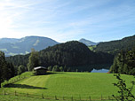 Blick zum Hintersteiner See