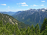 Blick über das Graswangtal Richtung Osten