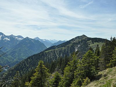 Rechts im Westen der Schellkopf (1882 m) 