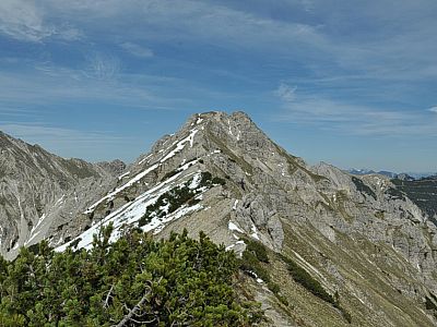 Weiter auf dem Grat nach Osten