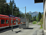 Wir starten am Bahnhof Griesen