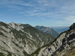 Blick in den Talkessel und zum Sunkenkopf