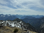 Blick über den Schellkopf hinweg zum Plansee