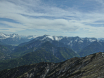 Die Aussicht Richtung Ehrwald, rechts der Daniel