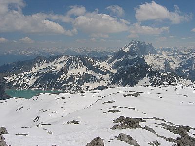 Blick zur Drusenfluh