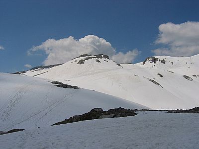 Umrundung, links haltend