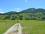 Ein Karrenweg leitet uns...