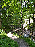 Wir wandern hinunter zum Klammbach...