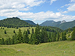 Blick zum Hirschberg und zum Leonhardstein
