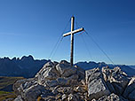 Das Gipfelkreuz am Petz