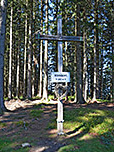 Gipfelkreuz am Rohnberg