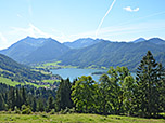 Blick auf den Schliersee