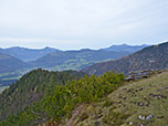 ...und zu den Chiemgauer Alpen mit Kampenwand, Hochplatte und Hochgern